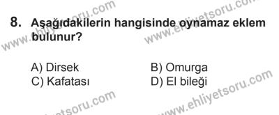 27 Haziran 2015 Tarihli Sürücü Adayları Sınavı M Kitapçığı 8. Soru