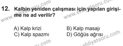 27 Haziran 2015 Tarihli Sürücü Adayları Sınavı M Kitapçığı 12. Soru