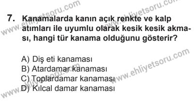 29 Ağustos 2015 Tarihli Sürücü Adayları Sınavı K Kitapçığı 7. Soru