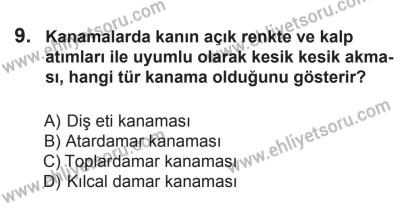 29 Ağustos 2015 Tarihli Sürücü Adayları Sınavı L Kitapçığı 9. Soru