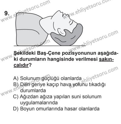 29 Ağustos 2015 Tarihli Sürücü Adayları Sınavı M Kitapçığı 9. Soru