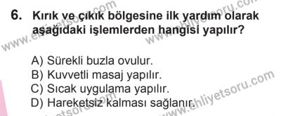 29 Ağustos 2015 Tarihli Sürücü Adayları Sınavı N Kitapçığı 6. Soru