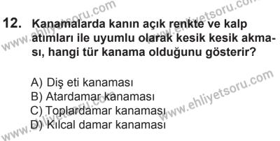 29 Ağustos 2015 Tarihli Sürücü Adayları Sınavı N Kitapçığı 12. Soru