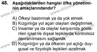 29 Temmuz 2017 Tarihli Sürücü Adayları Sınavı K Kitapçığı 2. Oturum 48. Soru