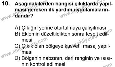 4 Ağustos 2018 Tarihli Sürücü Adayları Sınavı K Kitapçığı 10. Soru