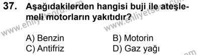 4 Ağustos 2018 Tarihli Sürücü Adayları Sınavı K Kitapçığı 37. Soru