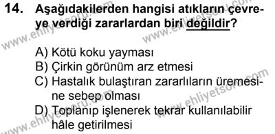 4 Ağustos 2018 Tarihli Sürücü Adayları Sınavı L Kitapçığı 14. Soru