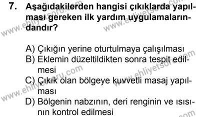 4 Ağustos 2018 Tarihli Sürücü Adayları Sınavı M Kitapçığı 7. Soru