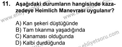4 Ağustos 2018 Tarihli Sürücü Adayları Sınavı M Kitapçığı 11. Soru