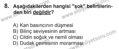 6 Eylül 2014 Tarihli Sürücü Adayları Sınavı K Kitapçığı 8. Soru