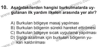 6 Eylül 2014 Tarihli Sürücü Adayları Sınavı K Kitapçığı 10. Soru
