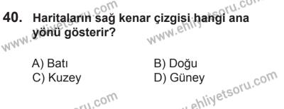 6 Eylül 2014 Tarihli Sürücü Adayları Sınavı K Kitapçığı 40. Soru
