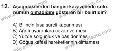 6 Eylül 2014 Tarihli Sürücü Adayları Sınavı L Kitapçığı 12. Soru
