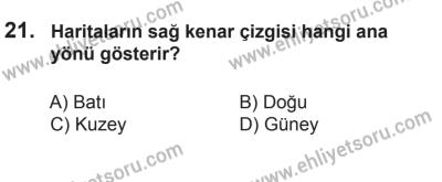 6 Eylül 2014 Tarihli Sürücü Adayları Sınavı L Kitapçığı 21. Soru