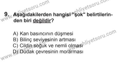 6 Eylül 2014 Tarihli Sürücü Adayları Sınavı M Kitapçığı 9. Soru