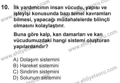 6 Eylül 2014 Tarihli Sürücü Adayları Sınavı M Kitapçığı 10. Soru