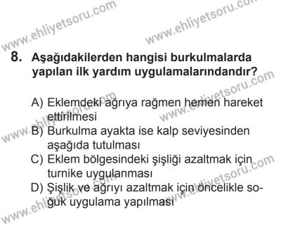 8 Aralık 2013 Tarihli Sürücü Adayları Sınavı M Kitapçığı 8. Soru