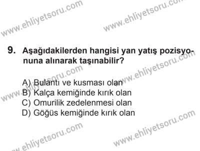 8 Aralık 2013 Tarihli Sürücü Adayları Sınavı M Kitapçığı 9. Soru