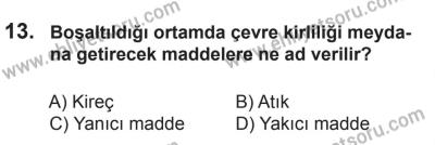 8 Ekim 2016 Tarihli Sürücü Adayları Sınavı L Kitapçığı 2. Oturum 13. Soru