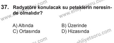 8 Ekim 2016 Tarihli Sürücü Adayları Sınavı L Kitapçığı 2. Oturum 37. Soru