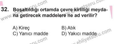 8 Ekim 2016 Tarihli Sürücü Adayları Sınavı N Kitapçığı 1Oturumu 32. Soru