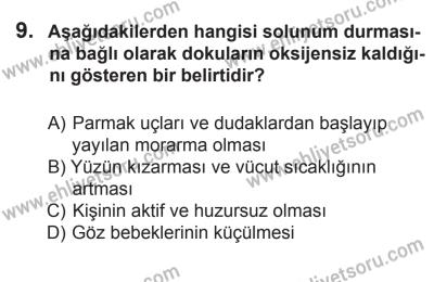 8 Mart 2014 Tarihli Sürücü Adayları Sınavı L Kitapçığı 9. Soru