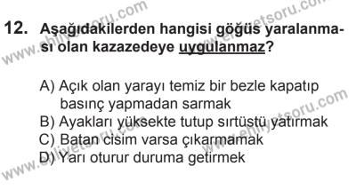 8 Mart 2014 Tarihli Sürücü Adayları Sınavı L Kitapçığı 12. Soru