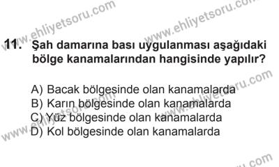 8 Mart 2014 Tarihli Sürücü Adayları Sınavı M Kitapçığı 11. Soru