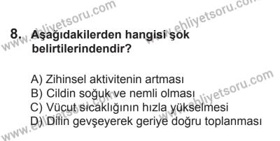 9 Ağustos 2014 Tarihli Sürücü Adayları Sınavı K Kitapçığı 8. Soru