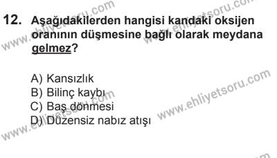 9 Ağustos 2014 Tarihli Sürücü Adayları Sınavı K Kitapçığı 12. Soru