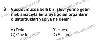 9 Ağustos 2014 Tarihli Sürücü Adayları Sınavı L Kitapçığı 9. Soru