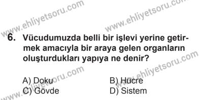 9 Ağustos 2014 Tarihli Sürücü Adayları Sınavı N Kitapçığı 6. Soru